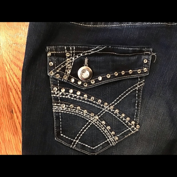 NY & CO. Bling Curvy Girl Bootcut Jeans - Picture 3 of 8